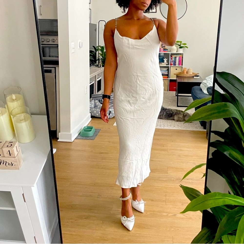 White gown